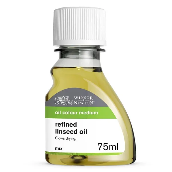 Ulei de in rafinat Winsor & Newton pentru pictura - 75 ml