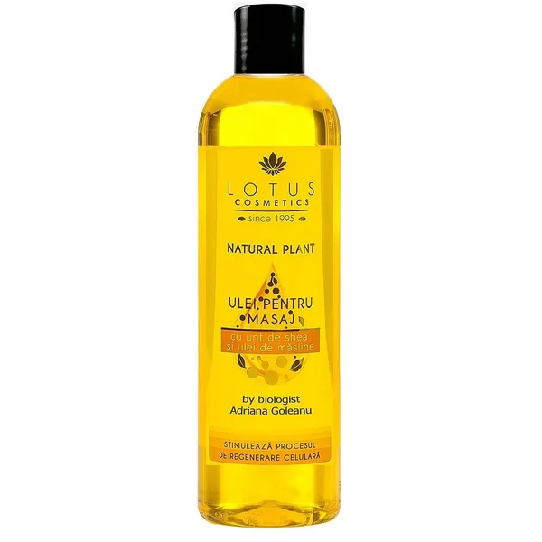 Ulei pentru masaj cu unt de shea si ulei de masline 500ml