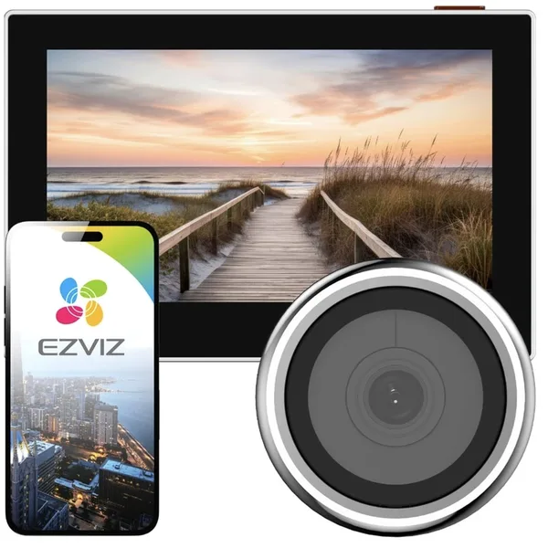 Vizor video cu sonerie smart